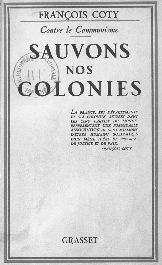 Coty François Sauvons nos colonies.jpg